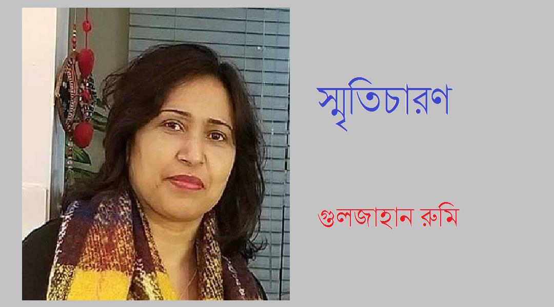 আমার কিশোরীবেলার পাঠশালা - গুলজাহান রুমী