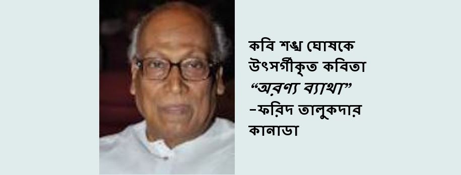 অরণ্য ব্যাথা – ফরিদ তালুকদার