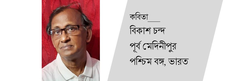 বিকাশ চন্দ এর দু'টি কবিতা
