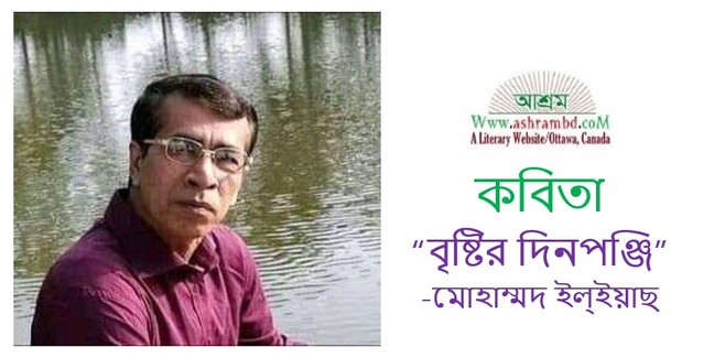 বৃষ্টির দিনপঞ্জি - মোহাম্মদ ইল্ইয়াছ