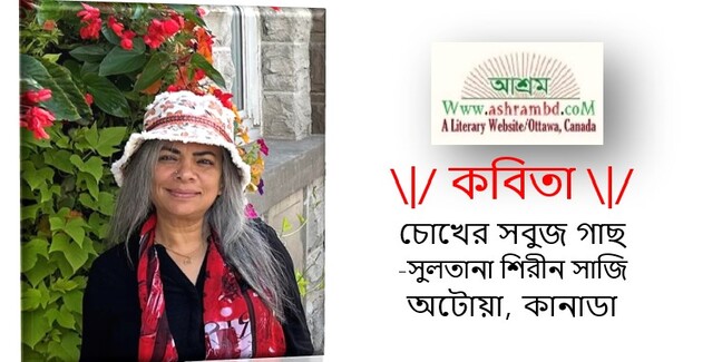 চোখের সবুজ গাছ - সুলতানা শিরীন সাজি