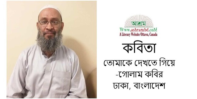 তোমাকে দেখতে গিয়ে - গোলাম কবির