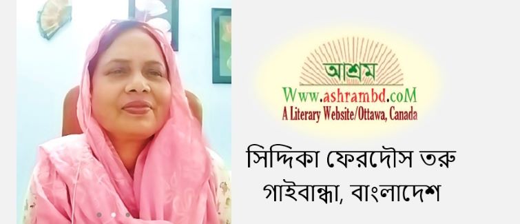 ক্ষনিকের বিশ্রাম - সিদ্দিকা ফেরদৌস তরু